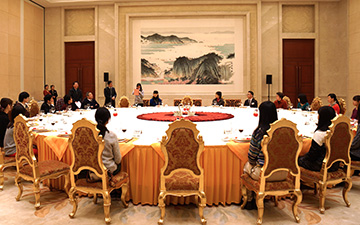 江蘇省海外交流協会による歓迎晩餐会(2014)